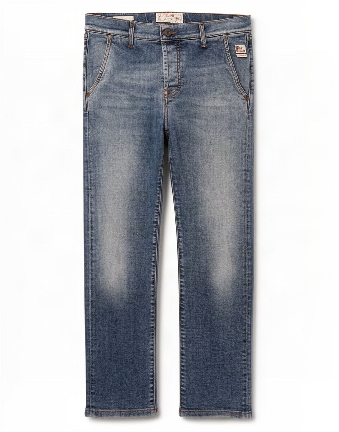 Roy Rogers Damen Slim Jeans W31 L26 Blaue Baumwolle