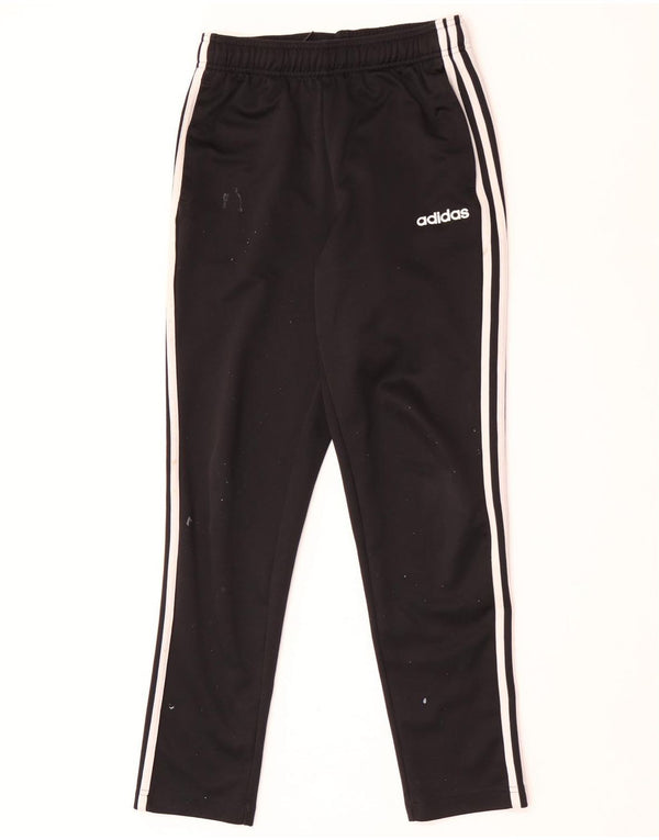 Adidas Trainingshose für Jungen, 13–14 Jahre, schwarzes Polyester