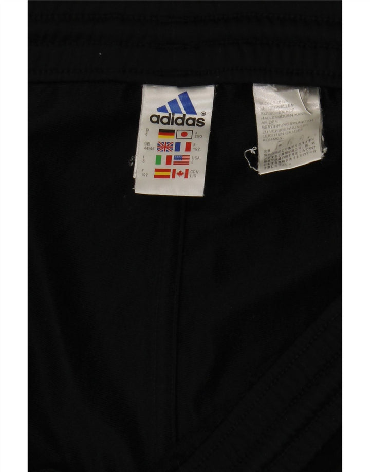 Adidas Herren Trainingshose Jogger UK 44/46 Large Schwarz Polyester
