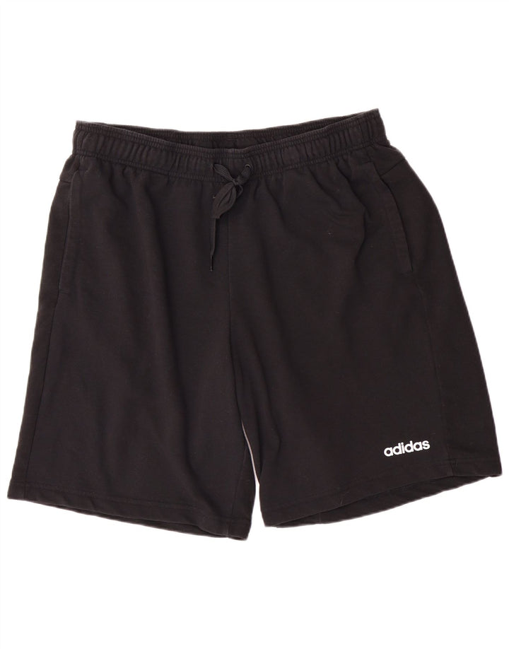 ADIDAS Herren Sport Shorts XL Schwarz Baumwolle