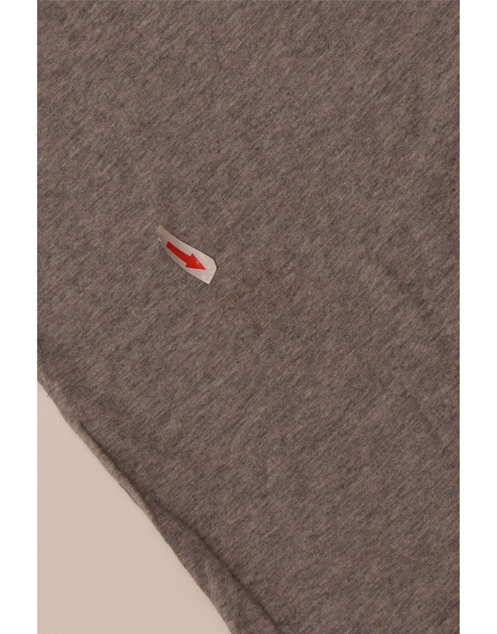 Tommy Hilfiger Herren T-Shirt Top mittelgraue Baumwolle