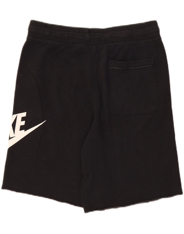 Nike Herren Graphic Sport Shorts Mittelschwarze Baumwolle