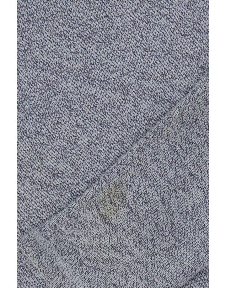 Weird Fish Damen-Trainingsanzug-Top-Jacke, UK 12, mittelblau geflecktes Polyester