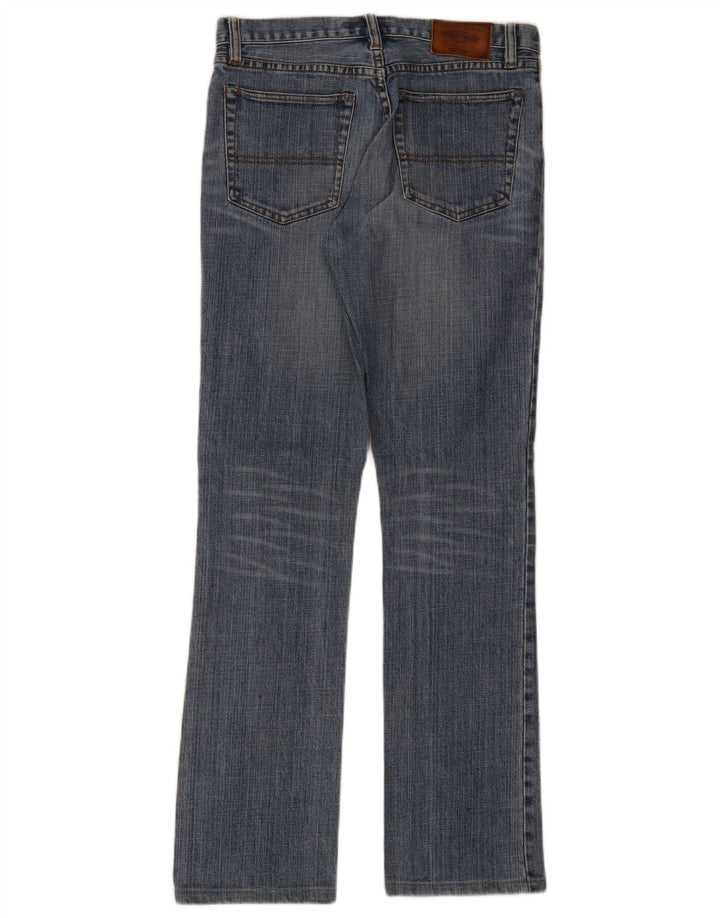 Ralph Lauren Damen Bootcut-Jeans US 6 Medium W30 L30 Blaue Baumwolle