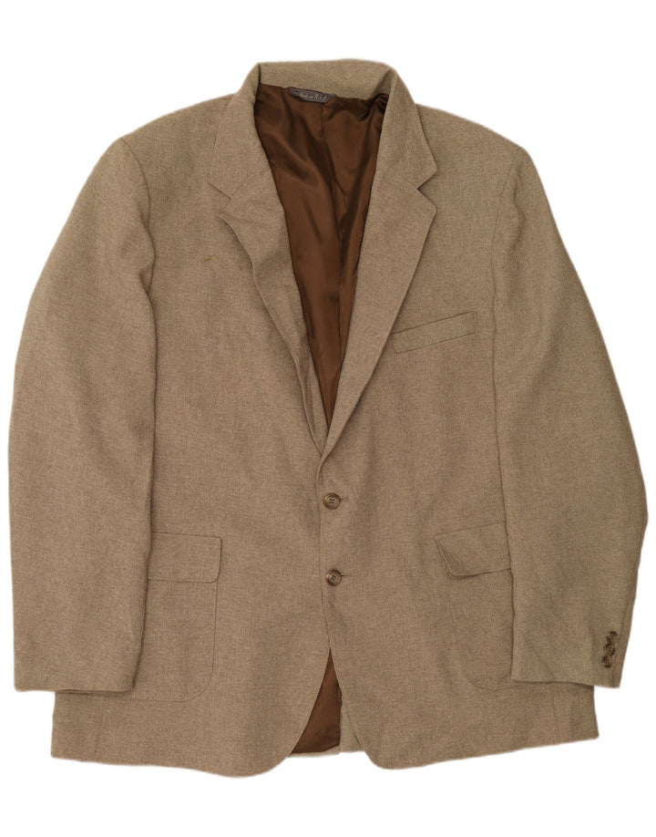 Levi's Action Suits Herren-Blazer mit 2 Knöpfen, Größe 50, 4XL, Beige