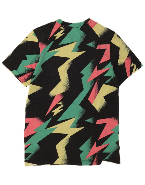 Jordan Mens Air Standard Fit Graphic T-Shirt Top Small Black Geometric