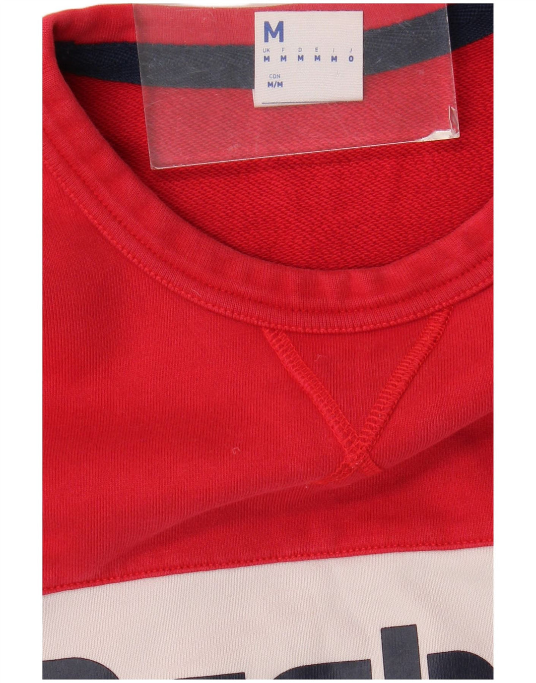 Reebok Damen Sweatshirt Pullover UK 14 Medium Mehrfarbig Colourblock