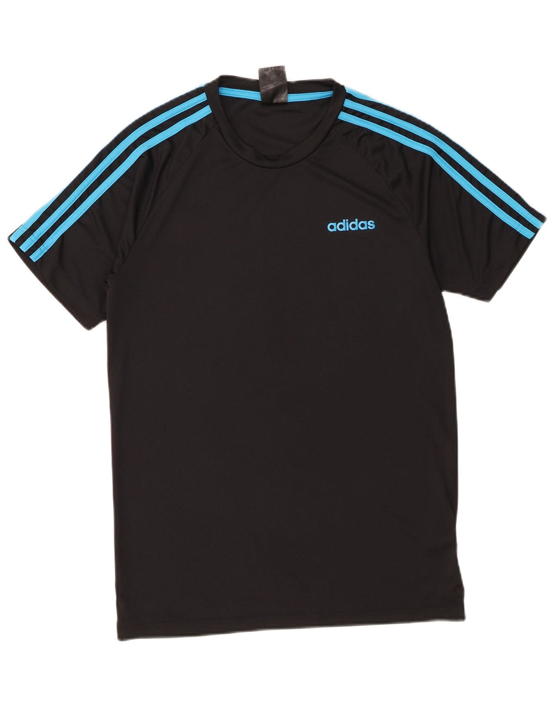 Adidas Herren Climalite T-Shirt Top Small Schwarz Polyester