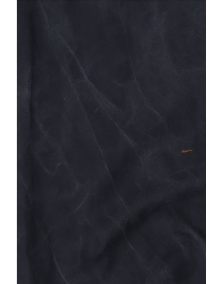 French Connection Damen Maxikleid UK 14 Medium Marineblau Lyocell
