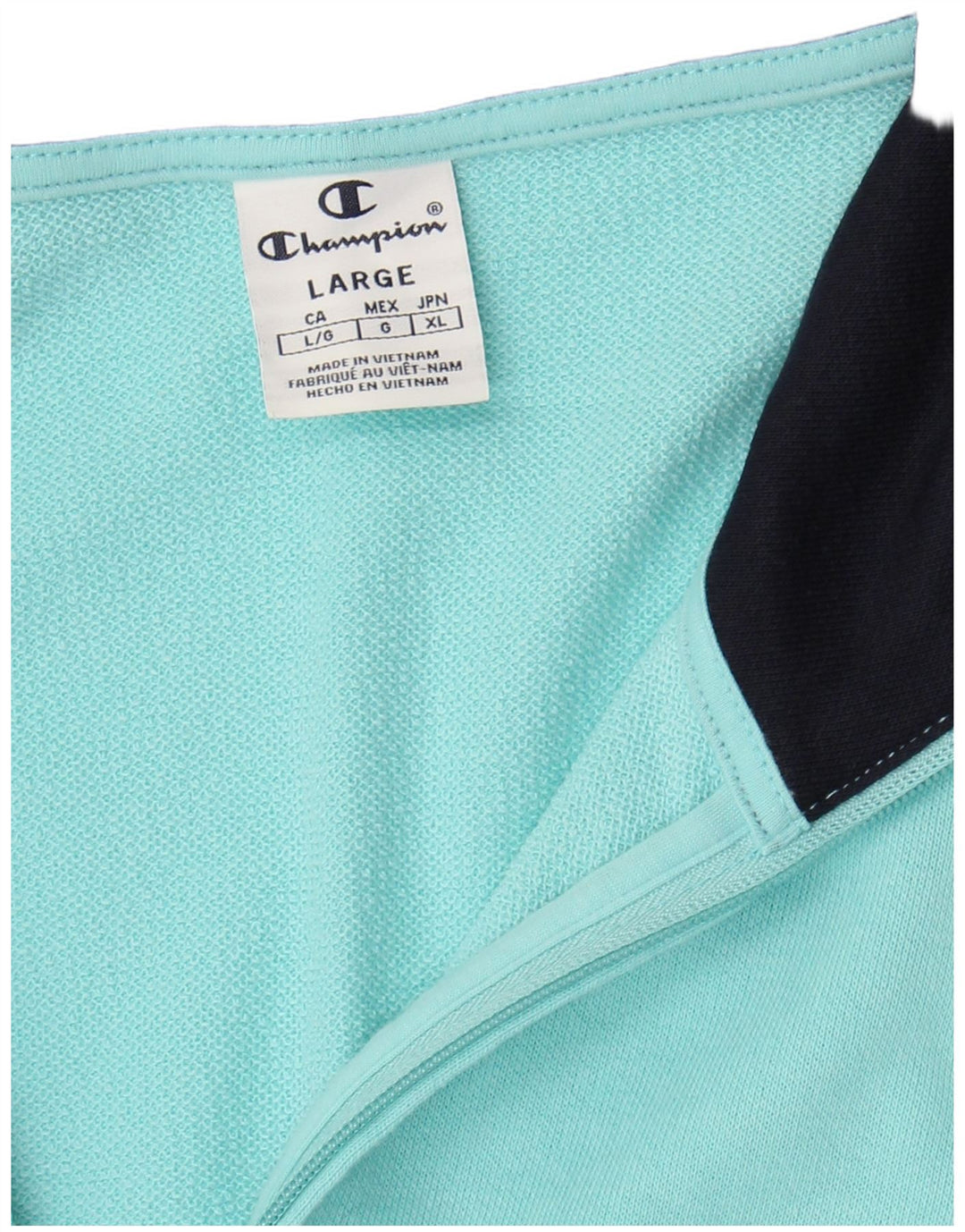 Champion Damen-Trainingsanzugoberteil mit Grafik, UK 16, Größe L, Blau