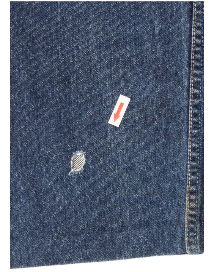 Levi's Herren 521 Straight Jeans W33 L29 Blaue Baumwolle