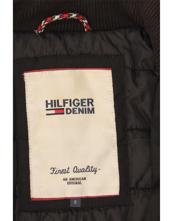 Tommy Hilfiger Herren Utility Jacke UK 36 Small Schwarz