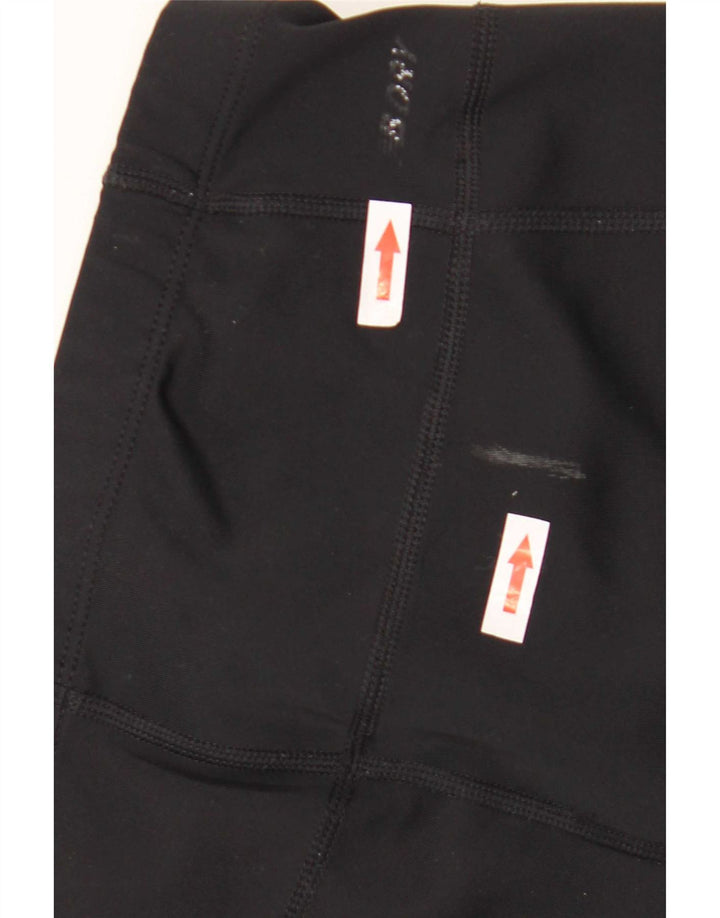 New Balance Damen Graphic Leggings UK 12 Medium Schwarz
