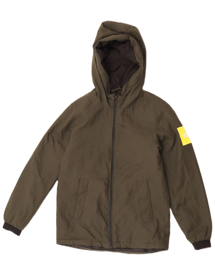 Jack & Jones Bomberjacke mit Kapuze für Jungen, 11–12 Jahre, Khaki