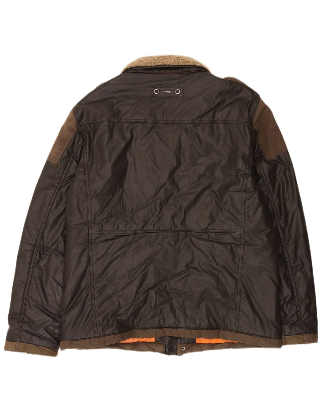 Engbers Herren Militärjacke UK 44 2XL Braune Baumwolle
