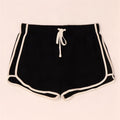 Topshop Damen Sportshorts UK 10 Small Schwarz Polyester