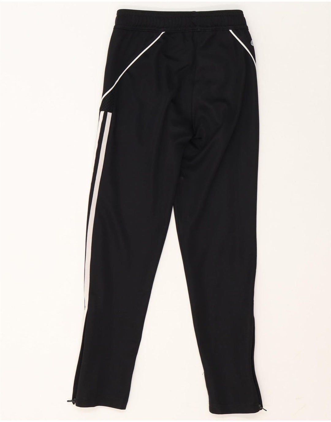 Adidas Jungen Aeroready Trainingshose 9–10 Jahre, schwarzes Polyester