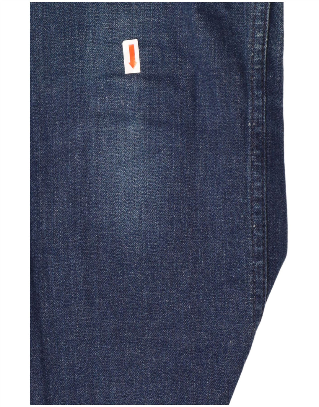 Levi's Damen 524 Super Low Slim Jeans US 7 Medium W32 L31 Blaue Baumwolle