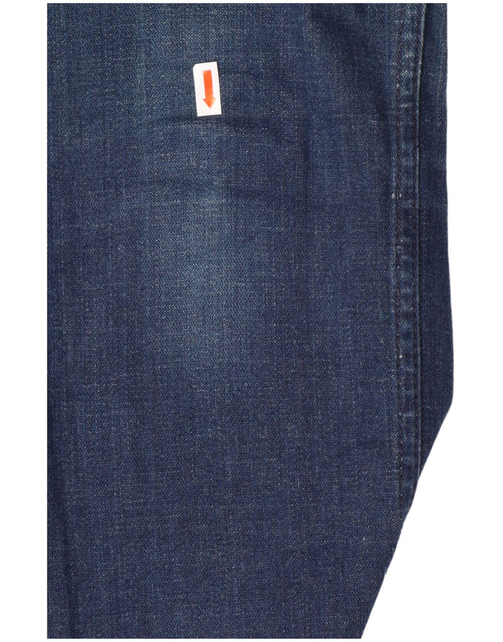 Levi's Damen 524 Super Low Slim Jeans US 7 Medium W32 L31 Blaue Baumwolle