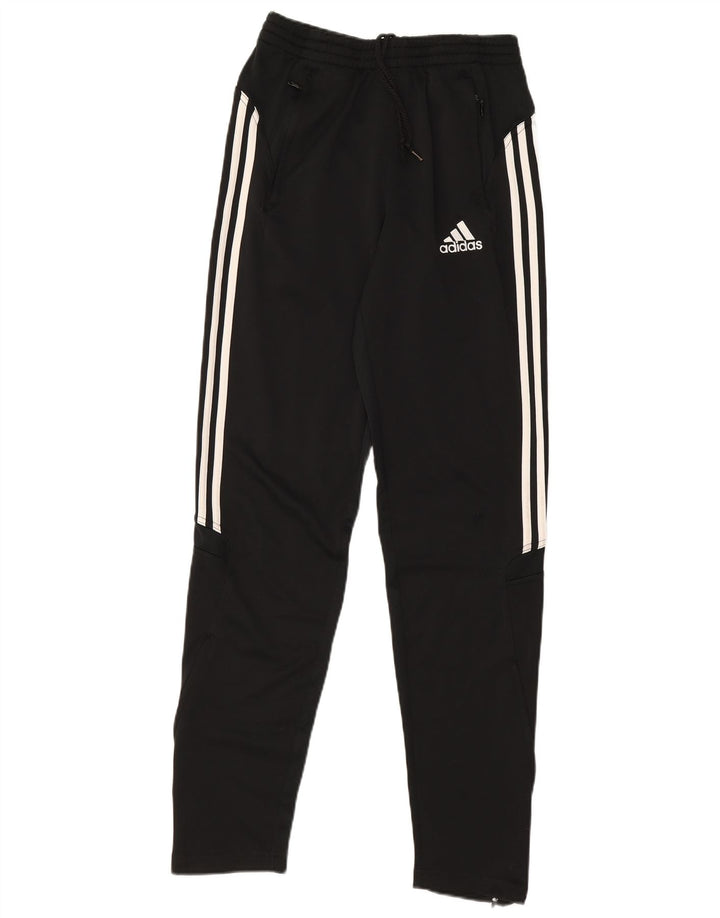 Adidas Herren-Trainingshose UK 38/40 Mittelschwarzes Polyester