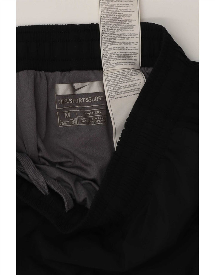 Nike Herren Sportshorts Medium Schwarz Polyester