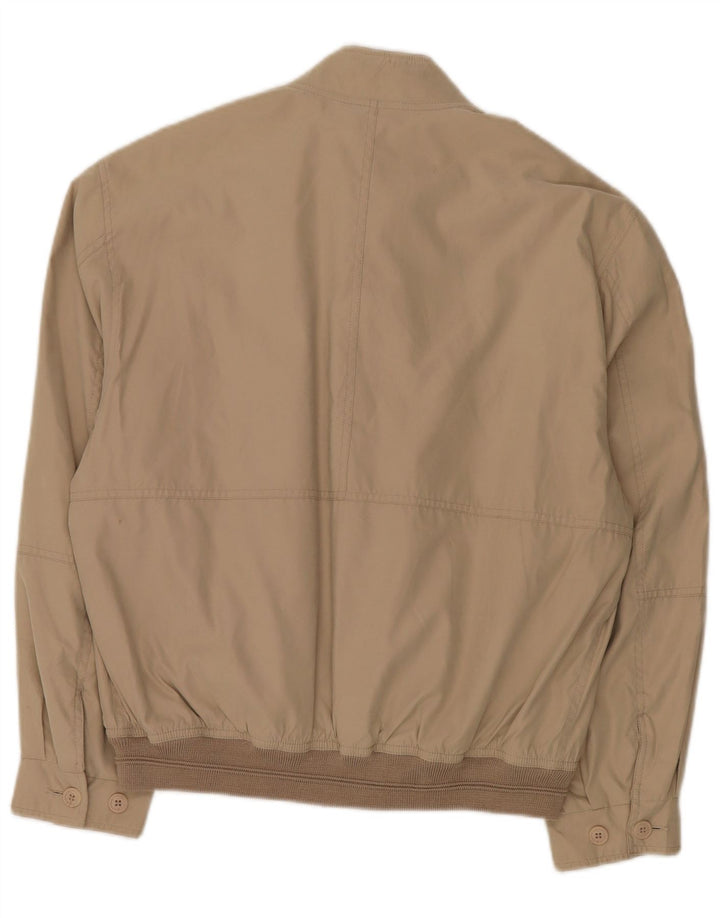 Faciba Herren Bomberjacke IT 48 Medium Beige Polyester