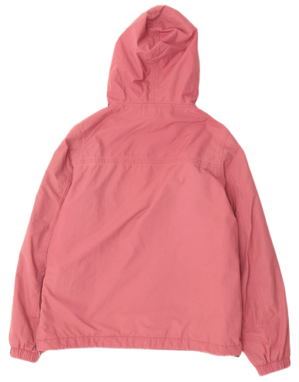 Napapijri Damen Geographic Hooded Übergroße Anorakjacke UK 10 Small Pink