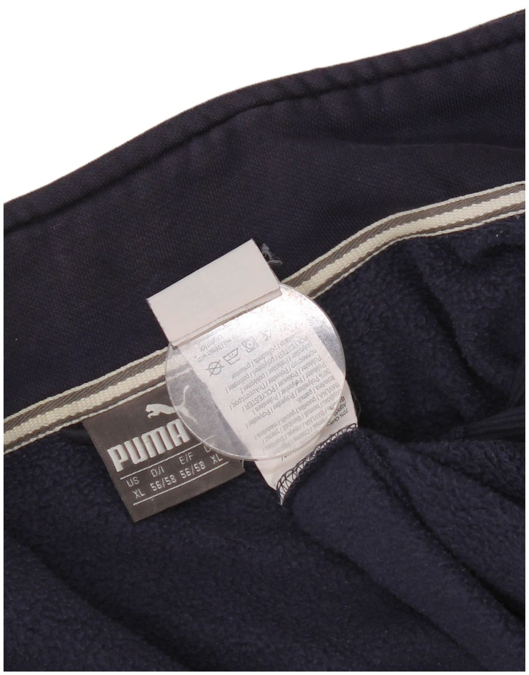 Puma Herren Trainingsanzug Top Jacke XL Marineblau Baumwolle