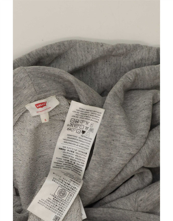 Levi's Herren-Kapuzenpullover mit Grafik, Größe S, Grau, Baumwolle