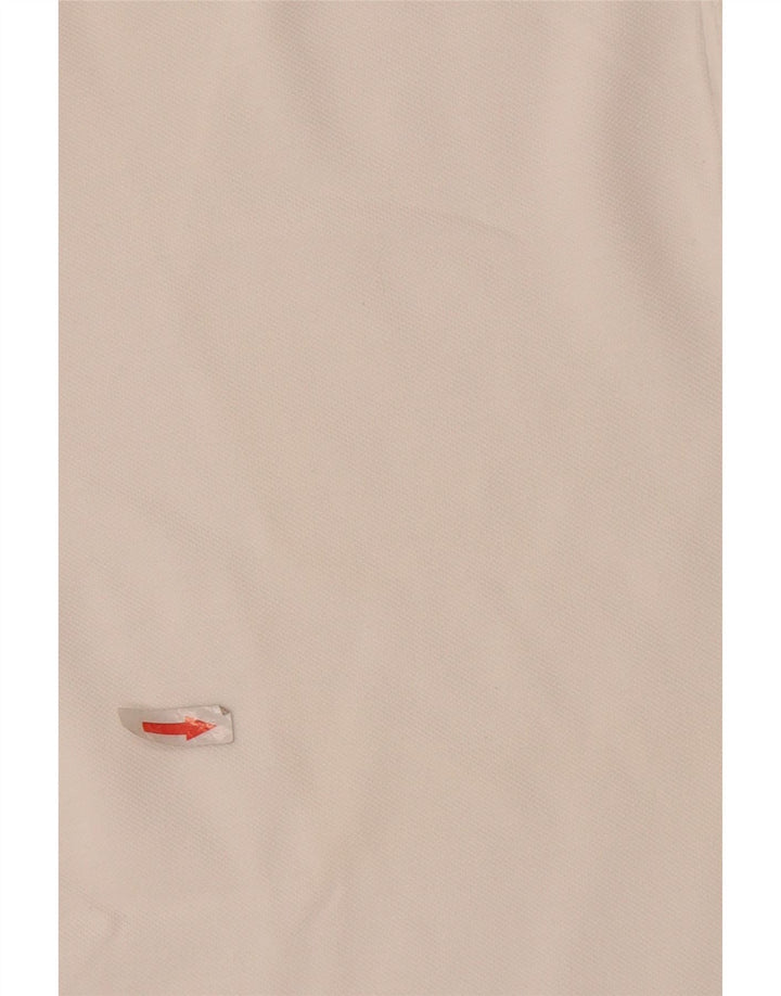 Nike Herren-Poloshirt XL aus weißer Baumwolle