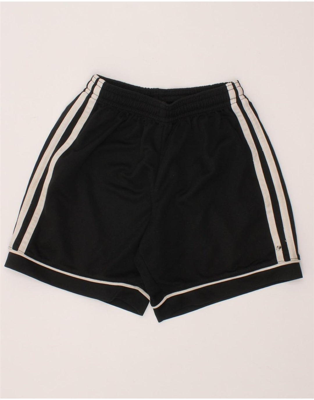 ADIDAS Boys Climalite Sport Shorts 7-8 Years  Black Polyester