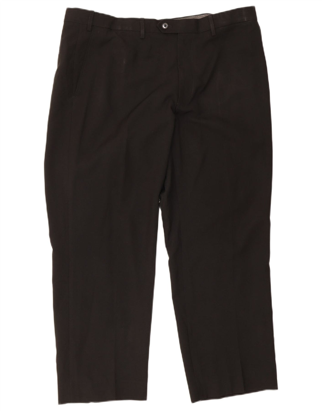 Marks & Spencer Damen-Anzughose in normaler Passform, W38, L29, Schwarz, Polyester