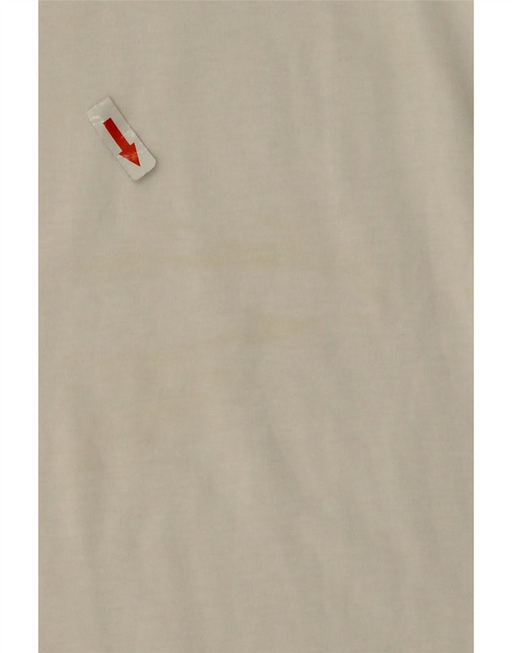 Escada Herren-T-Shirt mit Grafik, mittelweiße Baumwolle