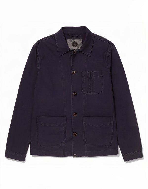 Pretty Green Utility-Jacke für Herren, UK 40, Größe L, Marineblau, Baumwolle