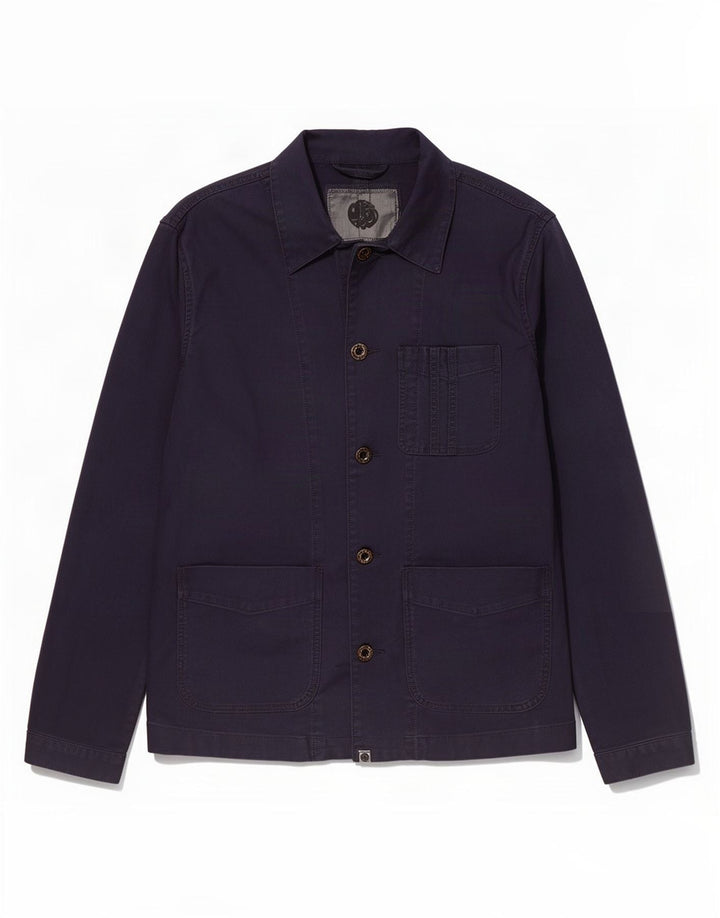 Pretty Green Utility-Jacke für Herren, UK 40, Größe L, Marineblau, Baumwolle
