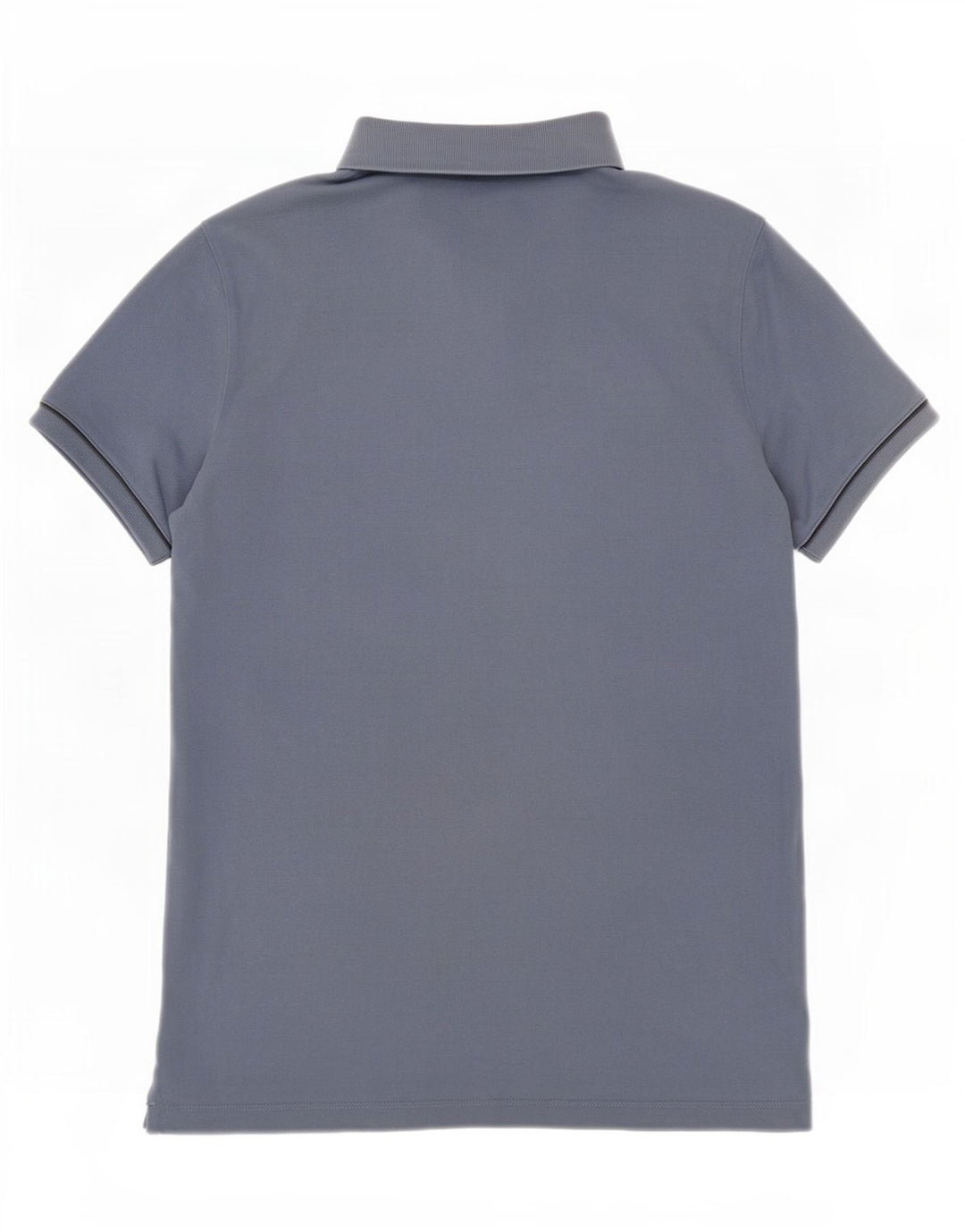 Massimo Dutti Herren Poloshirt Mittelblau