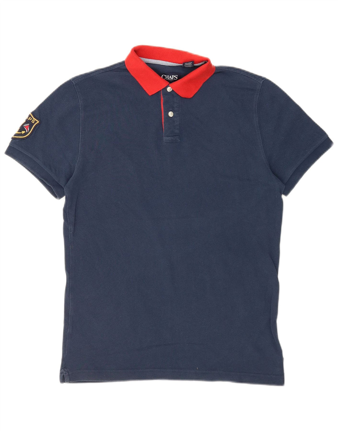 CHAPS Rugby-Poloshirt für Herren, Größe S, marineblau, Baumwolle