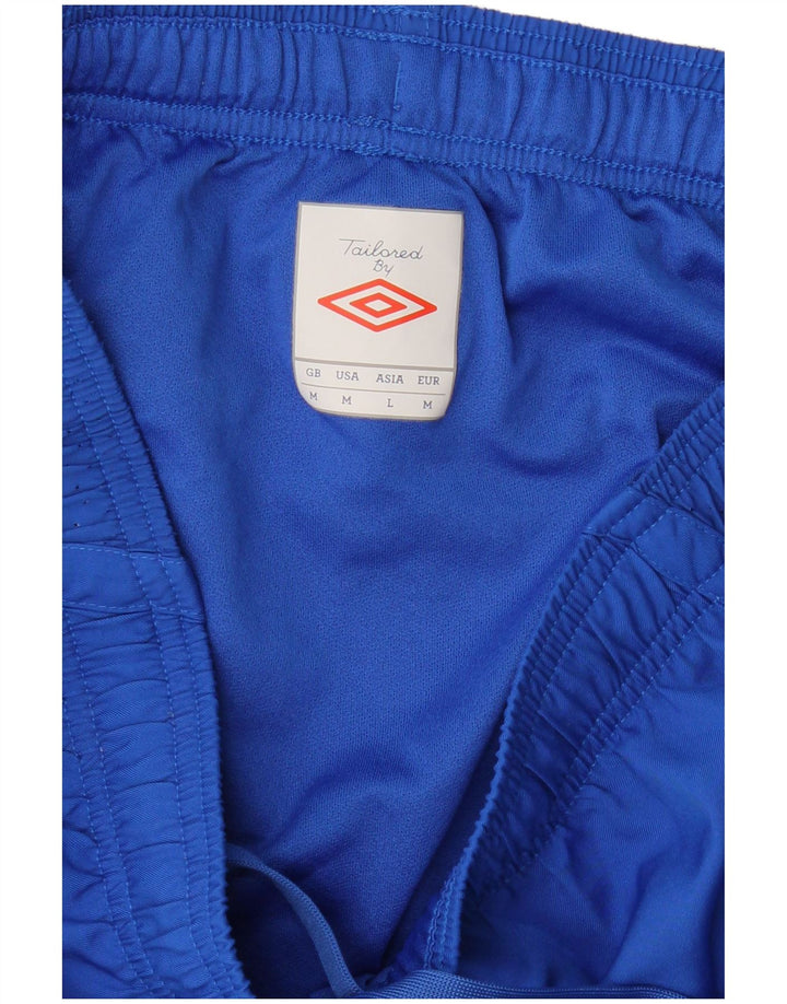 UMBRO Herren Graphic Sport Shorts Mittelblaues Polyester