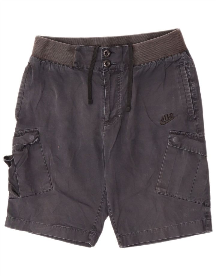 Nike Herren Cargo Shorts Medium W32 Marineblau Baumwolle