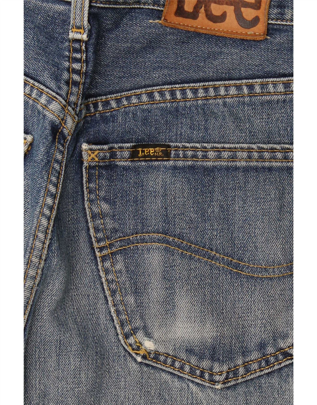 Lee Herren Straight Jeans W32 L31 Blau