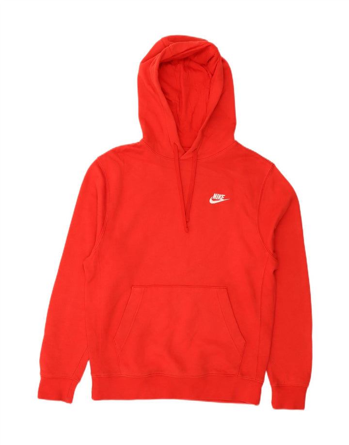 Nike Herren Kapuzenpullover, klein, rote Baumwolle