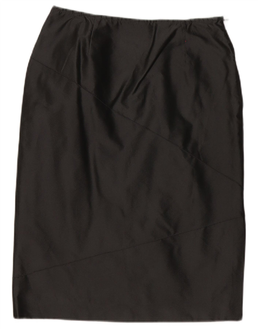 Max & Co. Damen Midirock UK 10 Small W28 Schwarz Polyester