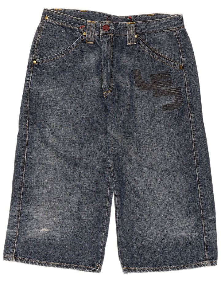 Levi's Herren-Bermudashorts aus Denim mit Grafik, Größe M, W32, Blau, Baumwolle