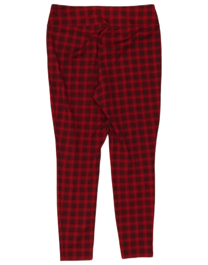 Gap Skinny-Freizeithose für Damen, mittelgroß, W30, L26, rot kariert