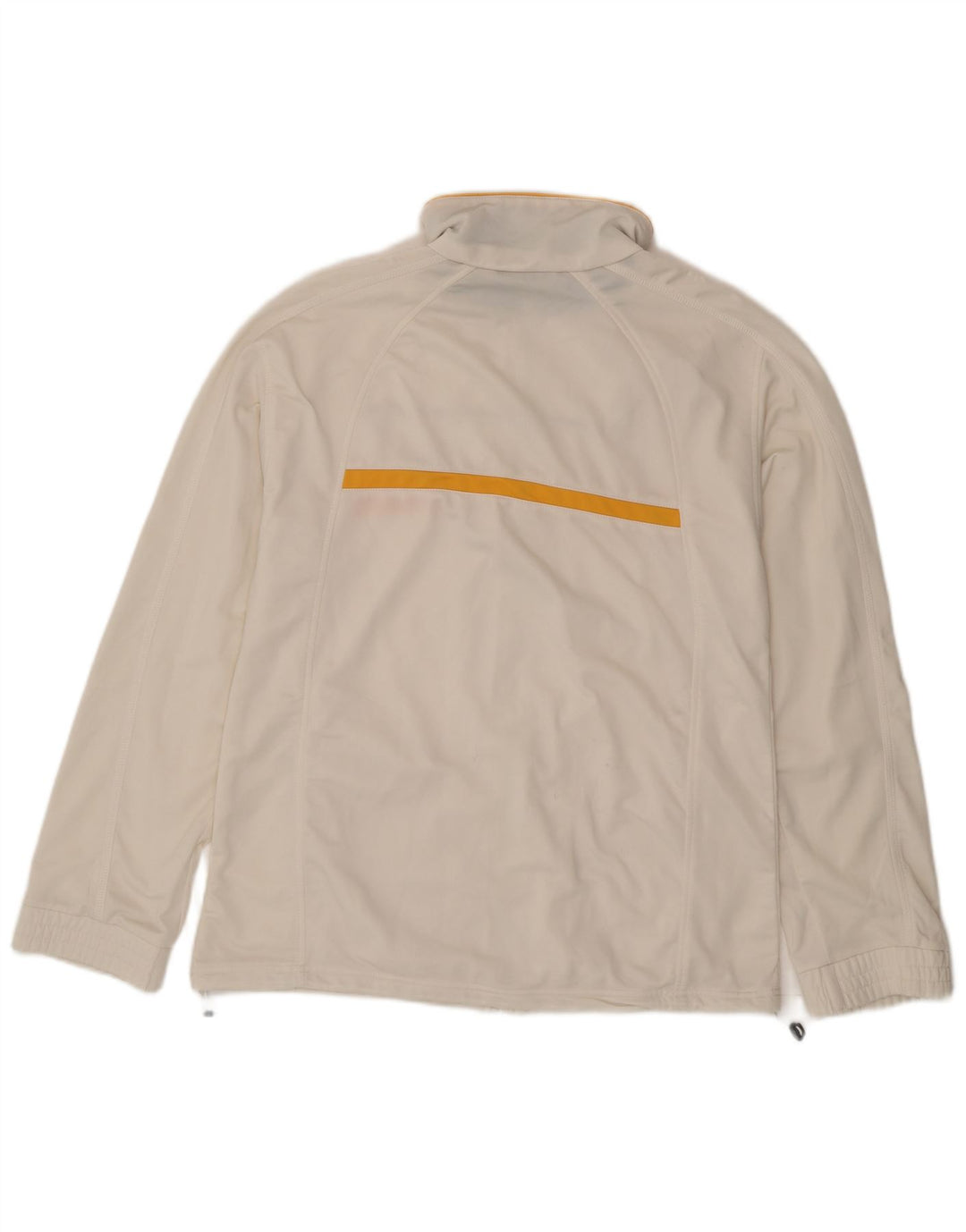 Lotto Herren-Trainingsanzug-Oberteil, Jacke, mittelgroß, gebrochenes Weiß, Sport