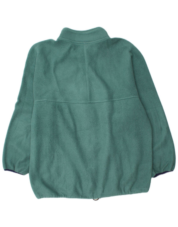 Vintage Herren Fleecejacke UK 40 Groß Grün