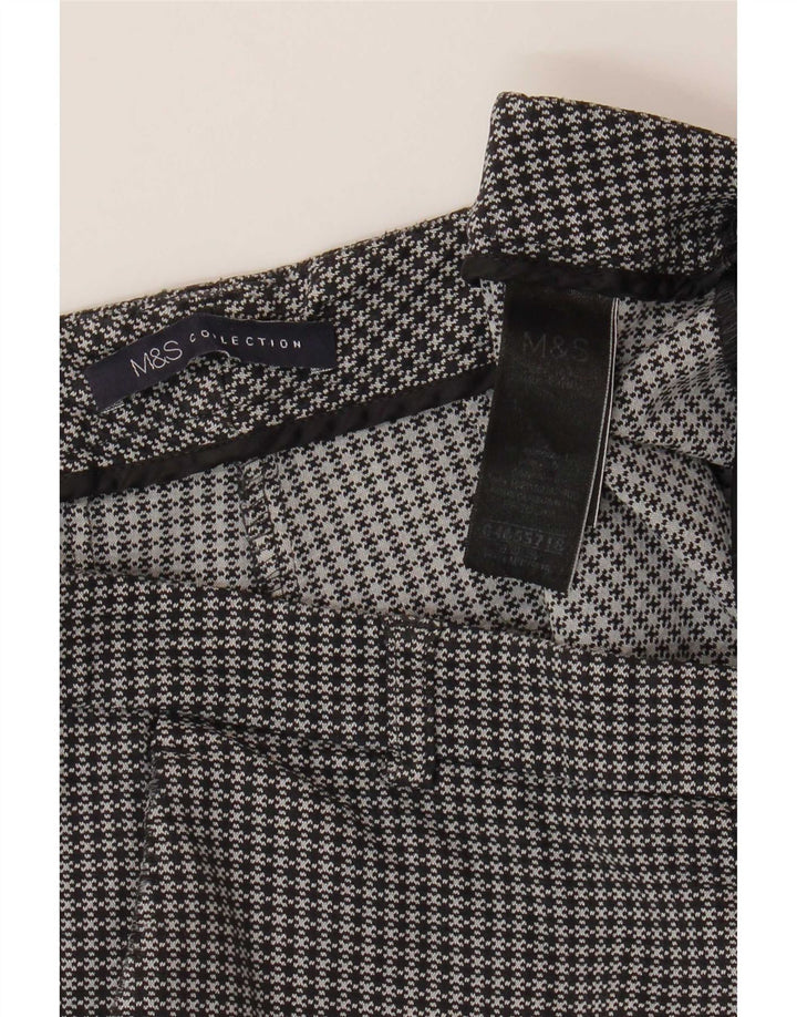 Marks & Spencer Damen-Hose, kurz geschnitten, UK 12, M, W32, L25, Grau