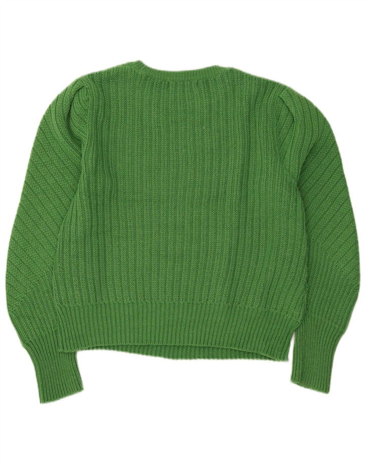 Marks & Spencer Damen-Pullover mit U-Boot-Ausschnitt, Gr. 12, Mittelgrün