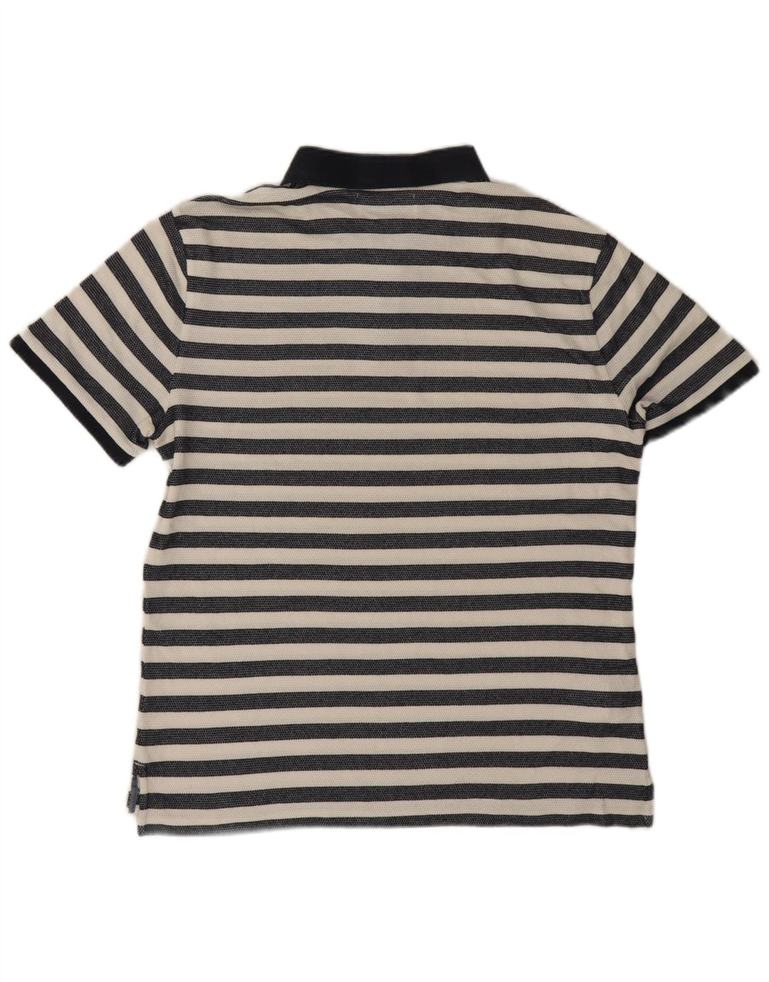 Penguin Herren-Poloshirt, groß, marineblau, gestreift, Baumwolle