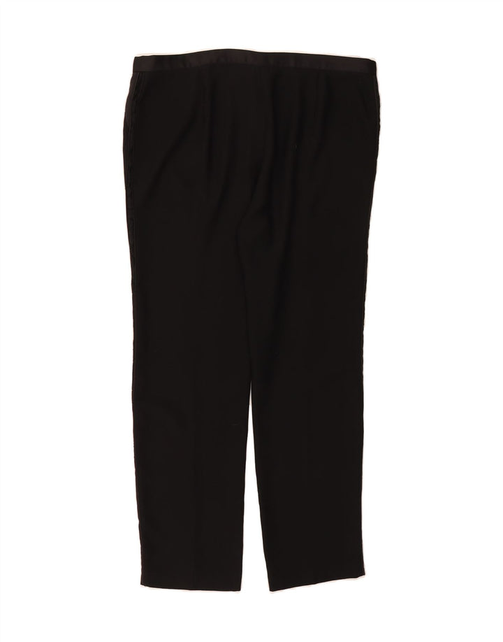 JACQUES VERT Womens Slim Chino Trousers W36 L30  Black Vintage Jacques Vert and Second-Hand Jacques Vert from Messina Hembry 